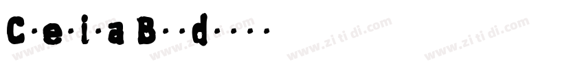 Cretina Bold字体转换